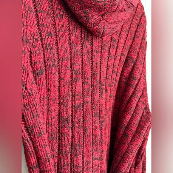 Carolyn Taylor Red Button-Up Cardigan - Picture 8 of 9